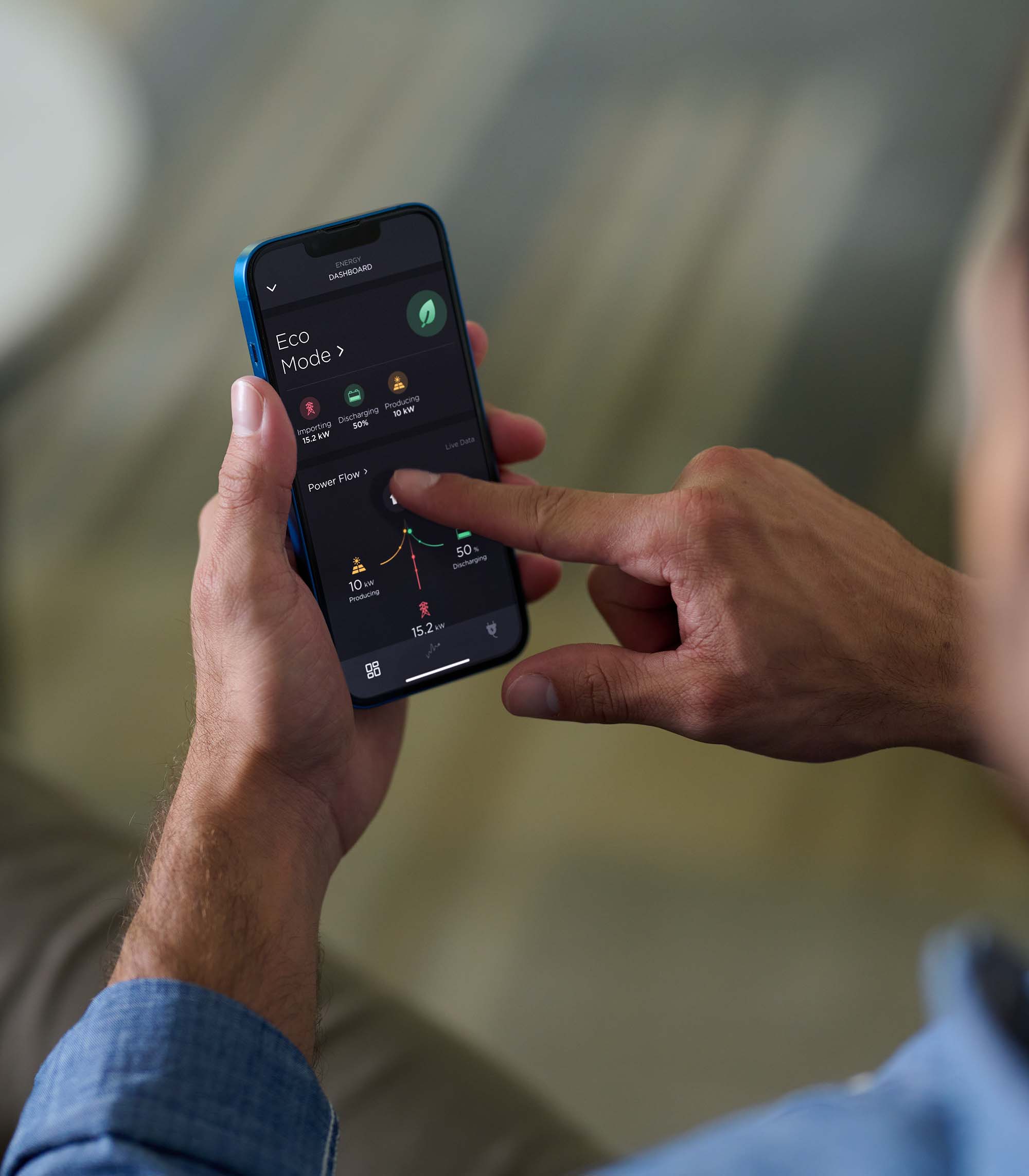 Pool image from Control4 and landscape lighting