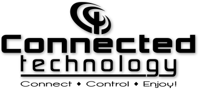 Stylized monogram with modern typography and a tagline