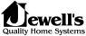 Large initial letter integrated into a house silhouette