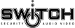 Bold typography with a power button symbol replacing a letter
